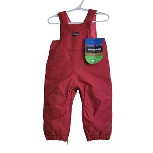NWT Patagonia h2no‎ waterproof insulated snowpants,bib style